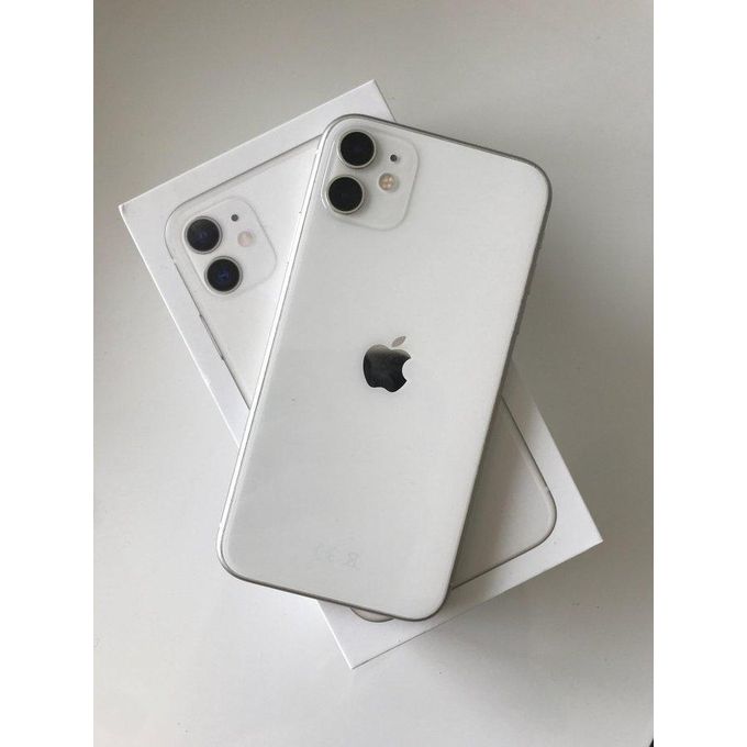 Apple iPhone 11 256GB 4GB RAM Dual SIM 6.1" Liquid Retina HD Dual 12MP Refurbished - White
