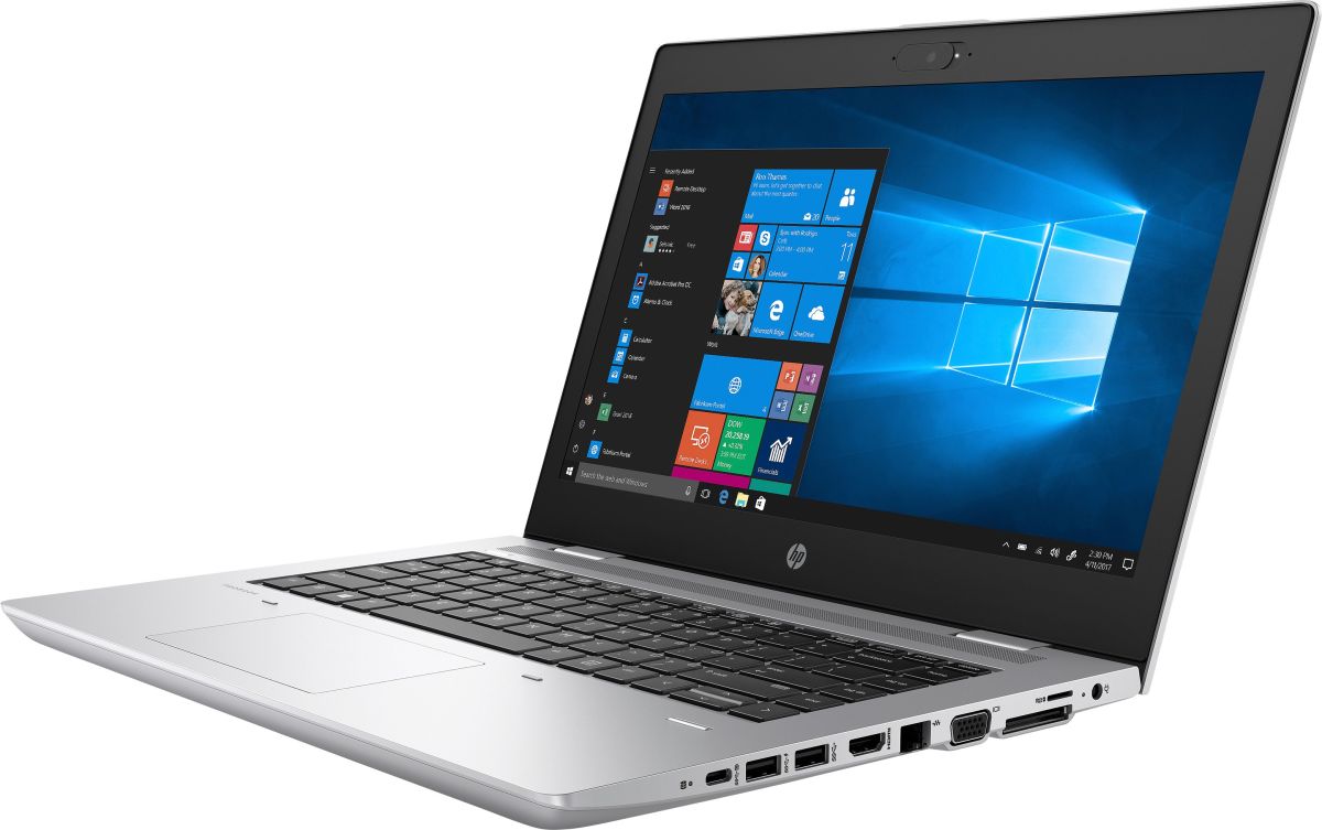 Refurbished  HP ProBook 645 G4 AMD Ryzen 7 Pro 2700U 8GB RAM 256GB SSD 14 inch FHD + 1GB AMD Radeon Vega 10 Graphics Windows 11 Pro MS Office HDMI Webcam 2.2GHz Quad Core Processor Slim Laptop + Bag