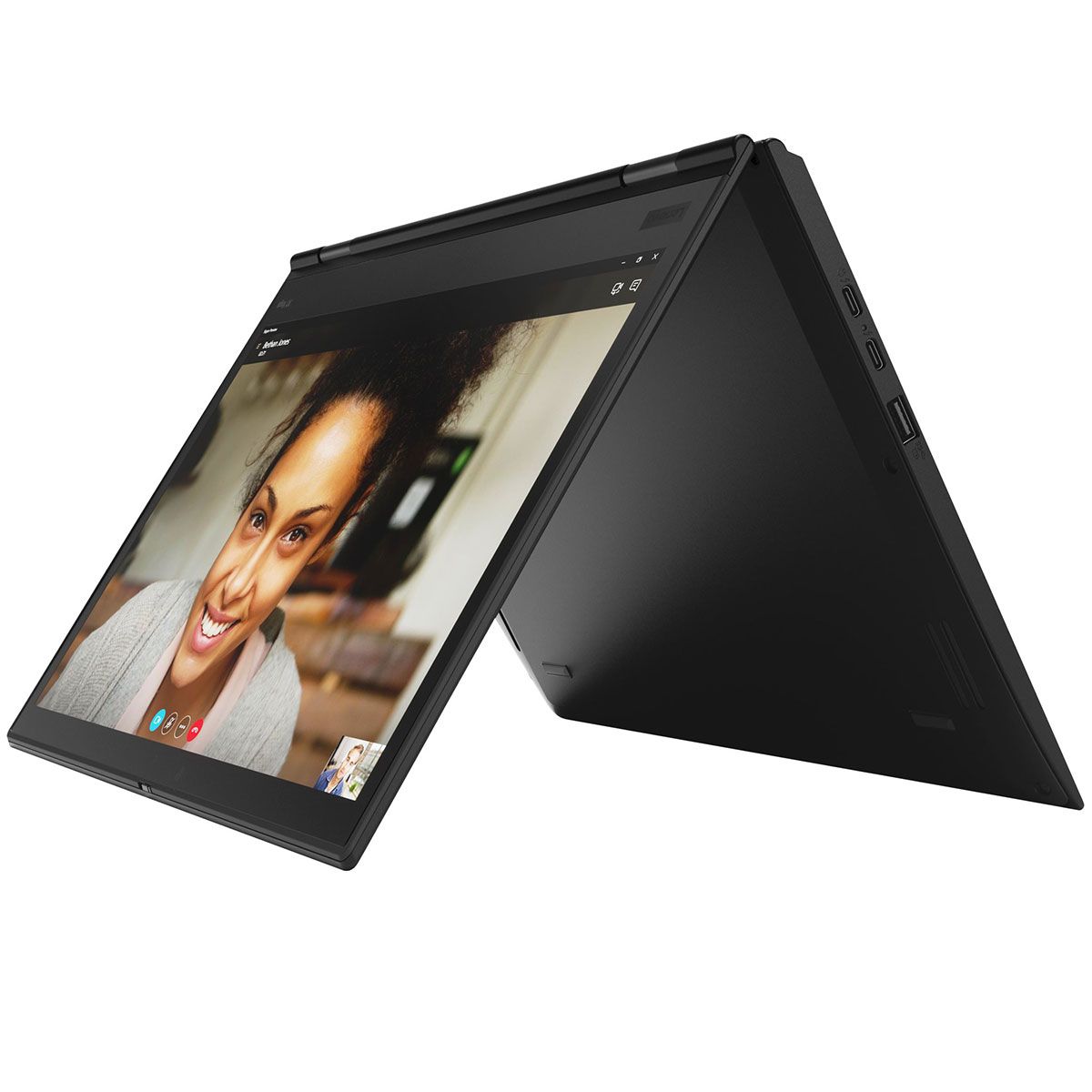 Refurbished Lenovo ThinkPad X1 Yoga X360 Core i5 6th Gen 8GB RAM 256GB SSD 14 Inch FHD Touchscreen, 2 in 1 Convertible, 2.4GHz Dual Core Windows 11, MS Office, Slim Laptop with Stylus Pen + Bag