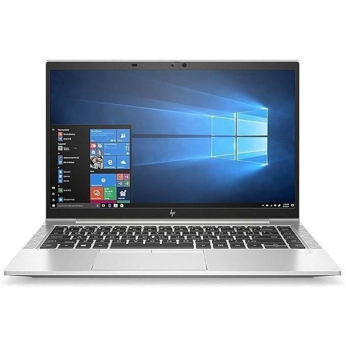 Refurbished HP EliteBook 840 G7 Core i5 10th Gen 16GB RAM 512GB SSD 14 Inch Full HD Touchscreen 1.6GHz up to 4.4GHz Quad Core Processor Windows 11 MS Office 2021 HDMI, Webcam, Slim Laptop + Free Bag