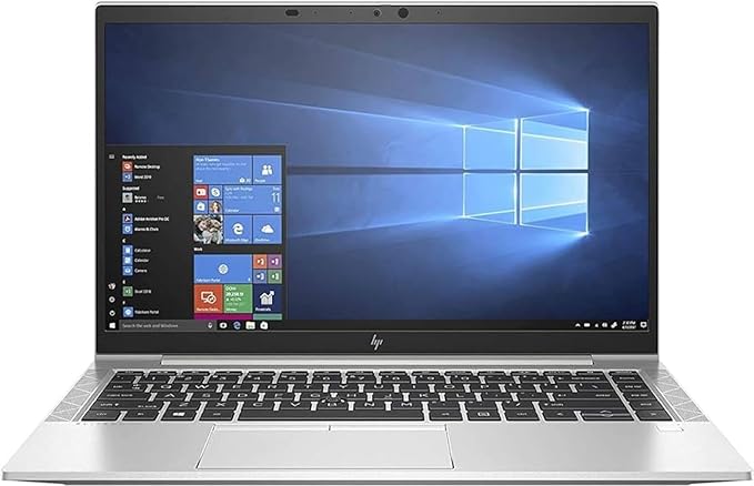 Refurbished HP EliteBook 840 G7 Core i5 10th Gen 16GB RAM 512GB SSD 14 Inch Full HD Touchscreen 1.6GHz up to 4.4GHz Quad Core Processor Windows 11 MS Office 2021 HDMI, Webcam, Slim Laptop + Free Bag