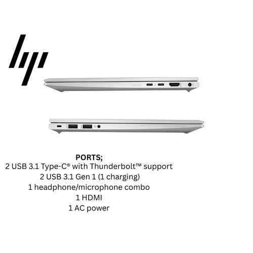 Refurbished HP EliteBook 840 G7 Core i5 10th Gen 8GB RAM 256GB SSD 14 Inch Full HD 1.6GHz up to 4.4GHz Quad Core Windows 11 Pro MS Office 2021 HDMI, Webcam, Slim Laptop + Free Bag, Mouse & Mouse Pad