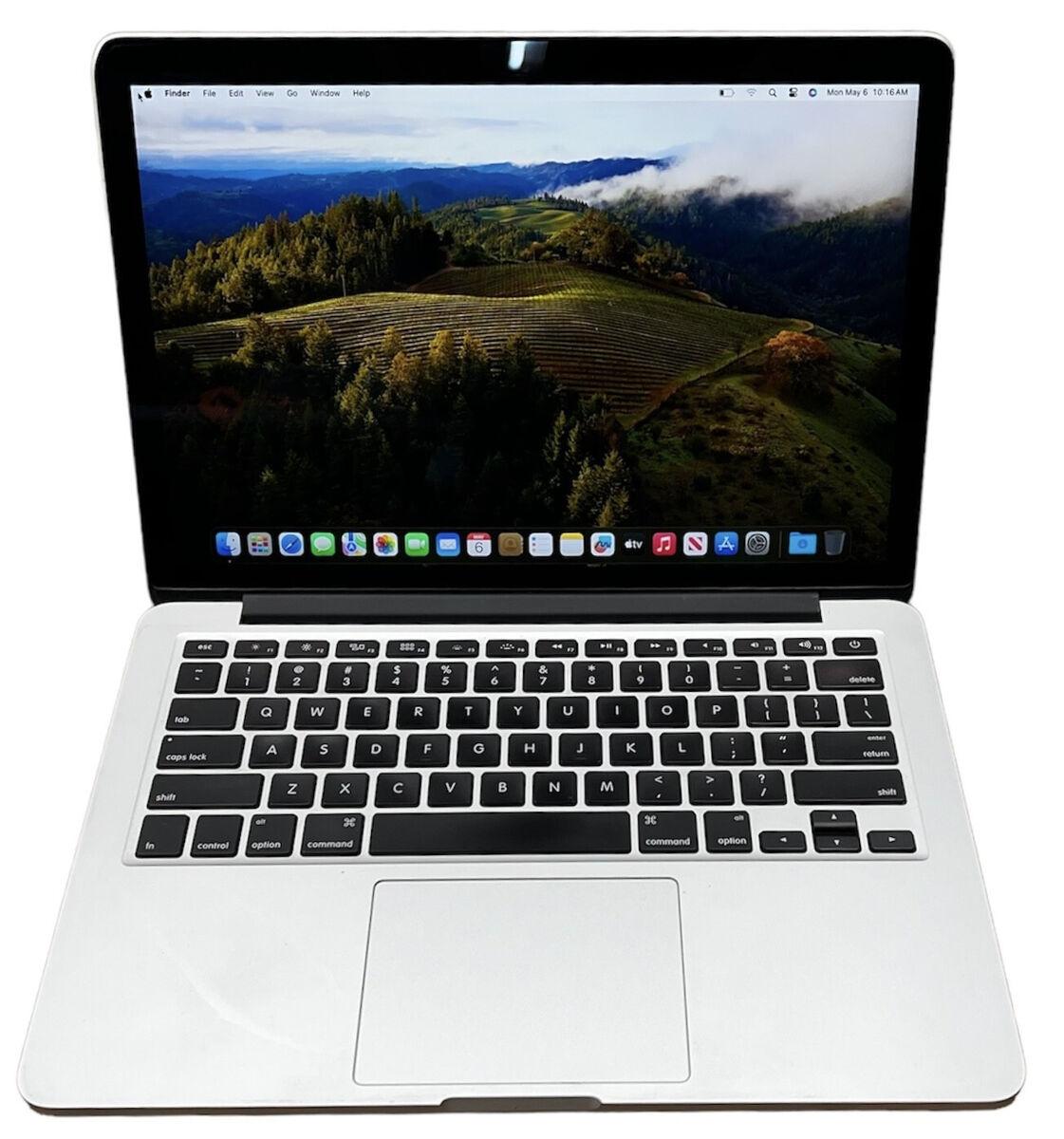 Refurbished Apple MacBook Pro 13 2015 Core i5 8GB RAM 256GB SSD 13.3 Inch Retina Display A1502 MacOS Laptop + Free Bag