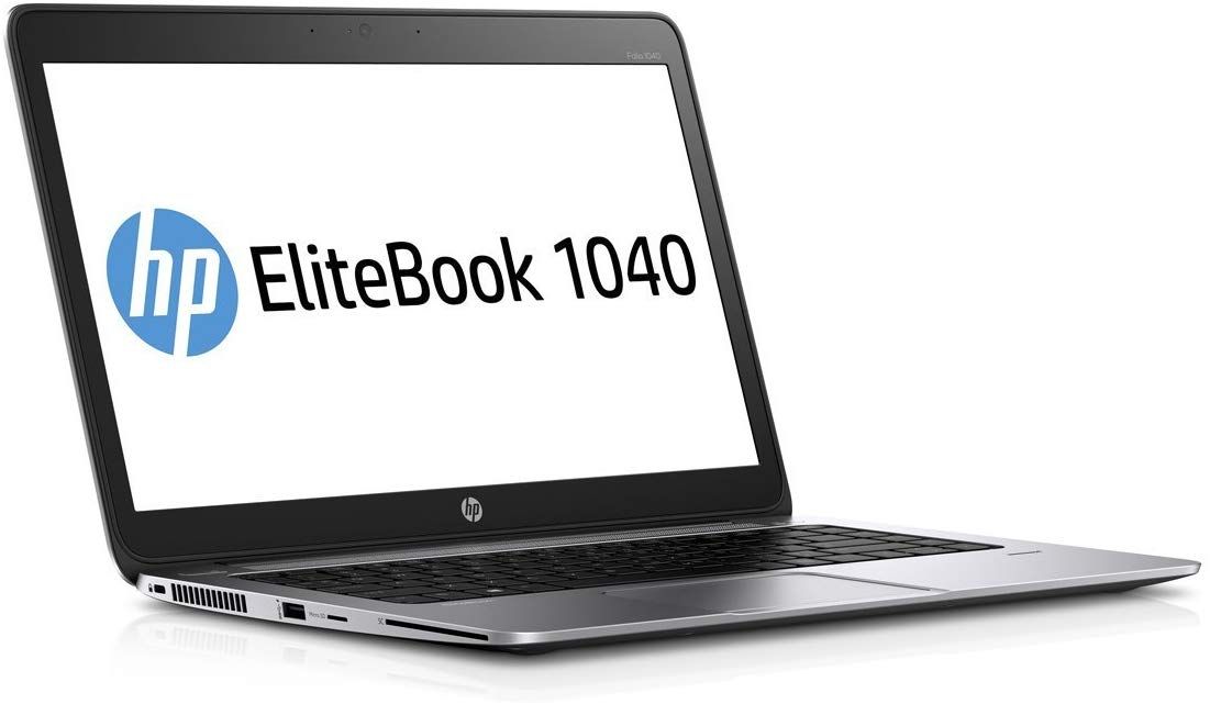 Refurbished HP EliteBook Folio 1040 G3 Core i5 6th Gen 8GB RAM 256GB SSD 14Inch 2.4GHz up to 3.0GHz Dual Core Proceesor Windows 11 Pro, MS Office, HDMI, HD Camera Ultra Slim Laptop + Bag