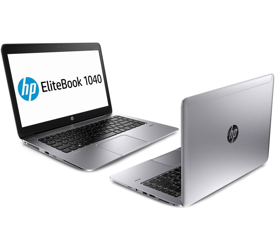 Refurbished HP EliteBook Folio 1040 G3 Core i5 6th Gen 8GB RAM 256GB SSD 14Inch 2.4GHz up to 3.0GHz Dual Core Proceesor Windows 11 Pro, MS Office, HDMI, HD Camera Ultra Slim Laptop + Bag