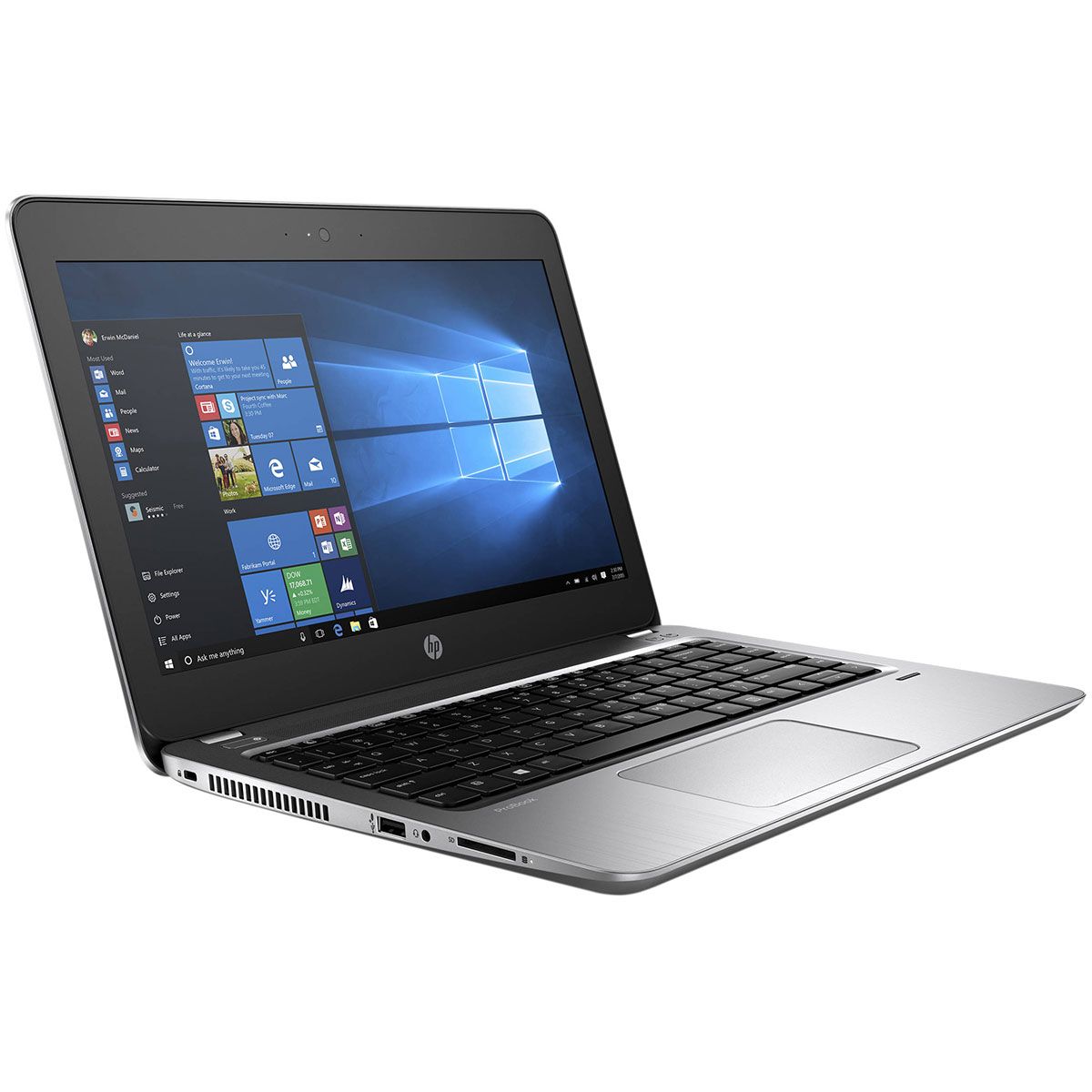 Refurbished HP EliteBook Folio 1040 G3 Core i7 6th Gen 8GB RAM 256GB SSD 14Inch 2.6GHz up to 3.2GHz Dual Core Proceesor Windows 11 Pro, MS Office, HDMI, HD Camera Ultra Slim Laptop + Bag