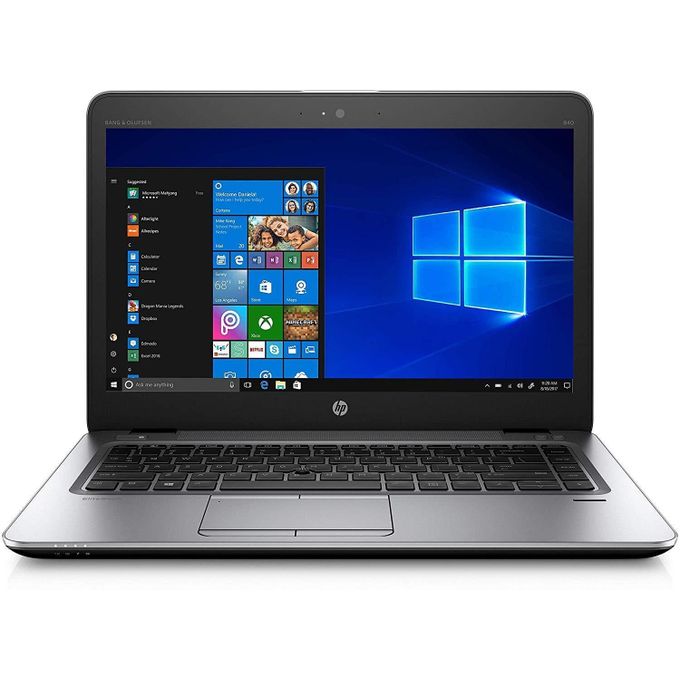 Refurbished HP EliteBook 840 G3 Core i7 6th Gen 8GB RAM 256GB SSD 14 Inch 2.6GHz up to 3.2GHz Dual Core Processor Windows 10 Pro MS Office 2021 Slim Refurbished Laptop +  Bag