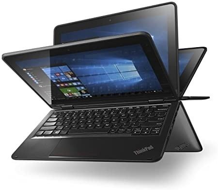 Refurbished Lenovo ThinkPad Yoga 11e X360 Core i5 7th Gen 8GB RAM 256GB SSD 11.6 Inch HD Touchscreen 2 in 1 Convertible 
1.2GHz - 3.0GHz Dual Core Processor Windows 11 Pro MS Office +Stylus Pen