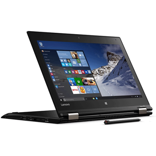 Refurbished Lenovo ThinkPad Yoga 260 X360 Core i7 8GB RAM 256GB SSD 6th Gen 12.5 Inches HD Touchscreen 2.5GHz - 3.1GHz Dual Core, HDMI, USB, Camera 2 IN 1 Convertible Laptop + Stylus pen + Bag