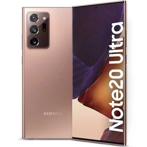 Samsung Galaxy Note 20 Ultra 5G 12GB RAM + 256GB Dual Sim 6.9" Super AMOLED Plus 12+12+108MP Camera - Mystic Bronze