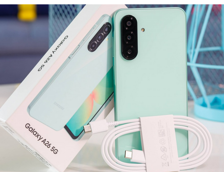 [Black Friday Offer] Samsung Galaxy A26 5G 128GB+6GB 6.7"  Super AMOLED 120Hz Display 50MP Camera 5000mAh Battery 25W Fast Charging Android 15 +(6 Years Major Updates) IP54 Rated Galaxy AI Smartphone