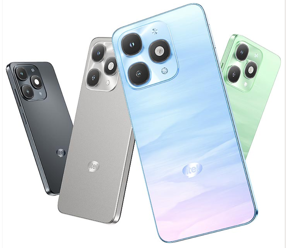 [Black Friday Offer] Itel  A90 128GB+4GB 6.6"  LCD with  90Hz Display 13MP Camera 5000mAh Battery 15W Fast Charging Android 14   OS  AI Smartphone