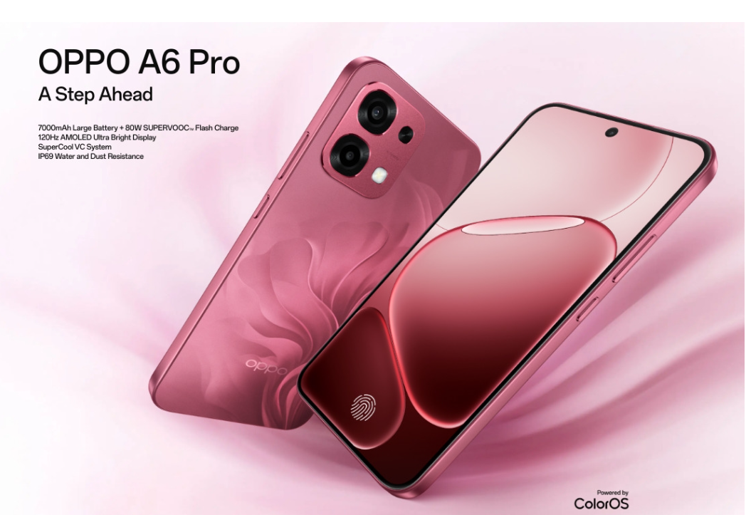 [Black Friday Offer]  Oppo A6 pro 5G 256GB+8GB 6.67"  Amoled with  120 Hz Display 50MP Camera 7000mAh Battery  80W Fast Charging Android 15 ( IP69 Rated  AI Smartphone