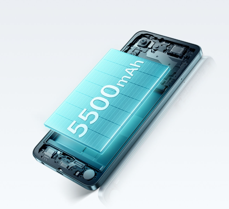 [Black Friday Offer] Vivo Y04 128GB+4GB 6.74"  LCD with  90Hz Display 13MP Camera 5500mAh Battery 15W Fast Charging Android 14  IP64 Rated  AI Smartphone