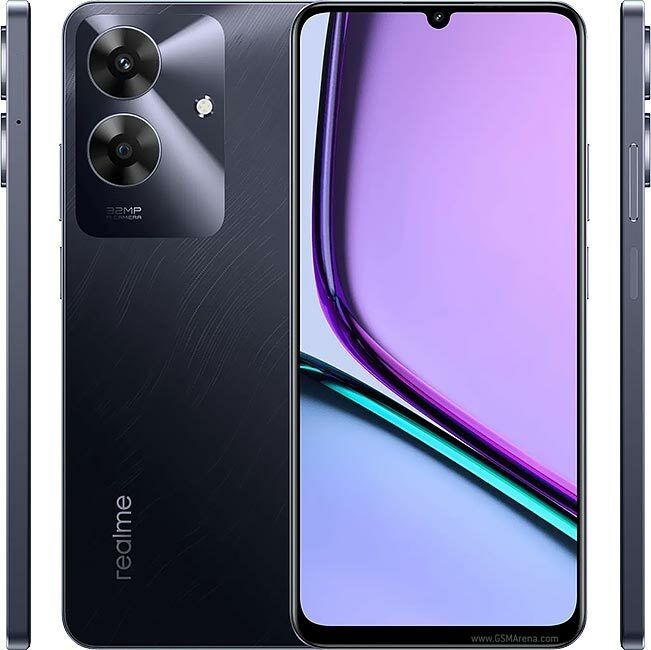 [ Hot Deals  Realme Note 60  256GB+4GB 6.74"  LCD with  90Hz Display 32MP Camera 5000mAh Battery 10W Fast Charging Android 14 ( IP64  Rated  AI Smartphone