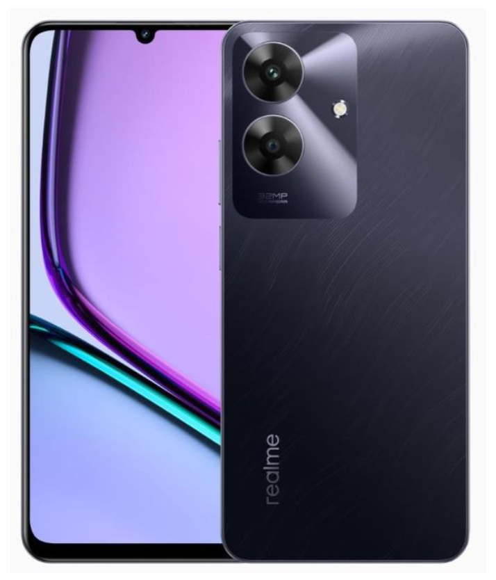 [ Hot Deals  Realme Note 60  256GB+4GB 6.74"  LCD with  90Hz Display 32MP Camera 5000mAh Battery 10W Fast Charging Android 14 ( IP64  Rated  AI Smartphone