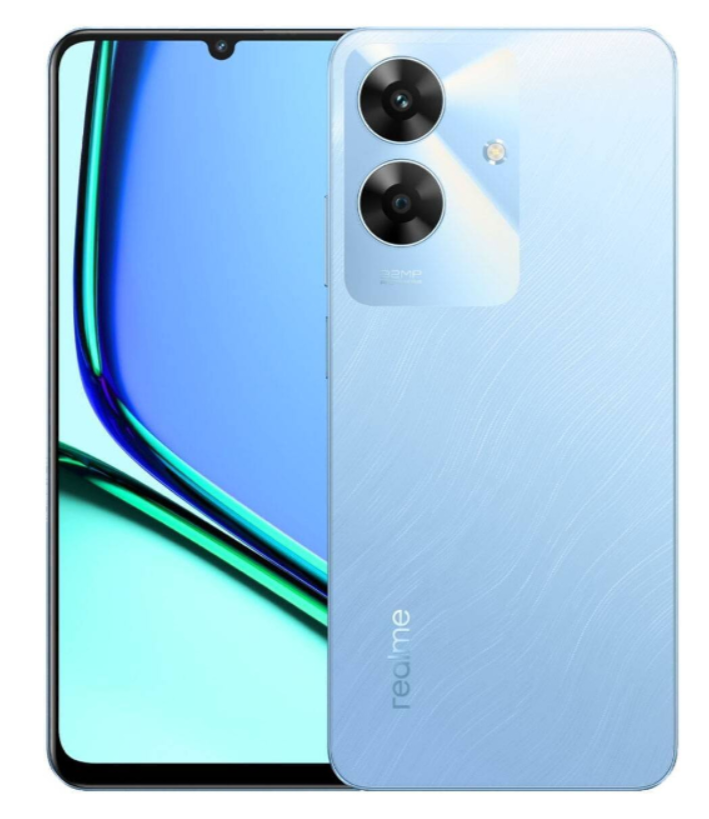 [ Hot Deals  Realme Note 60  256GB+4GB 6.74"  LCD with  90Hz Display 32MP Camera 5000mAh Battery 10W Fast Charging Android 14 ( IP64  Rated  AI Smartphone