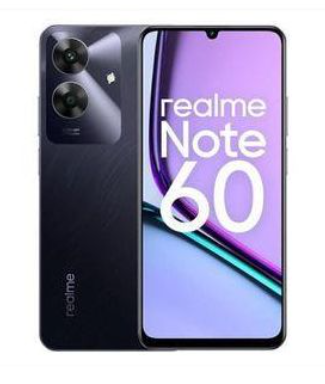 [ Hot Deals  Realme Note 60  256GB+4GB 6.74"  LCD with  90Hz Display 32MP Camera 5000mAh Battery 10W Fast Charging Android 14 ( IP64  Rated  AI Smartphone