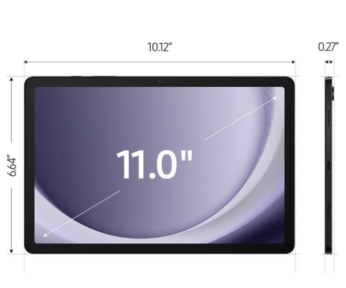 ( New Year Early Offers] Samsung Galaxy Tab A9 64GB+4GB 8.7" TFT LCD 60Hz Display 8MP Camera 5100mAh Battery 15W Fast Charging Android 13+(6 Years Major Updates) IP54 Rated Galaxy AI Smartphone