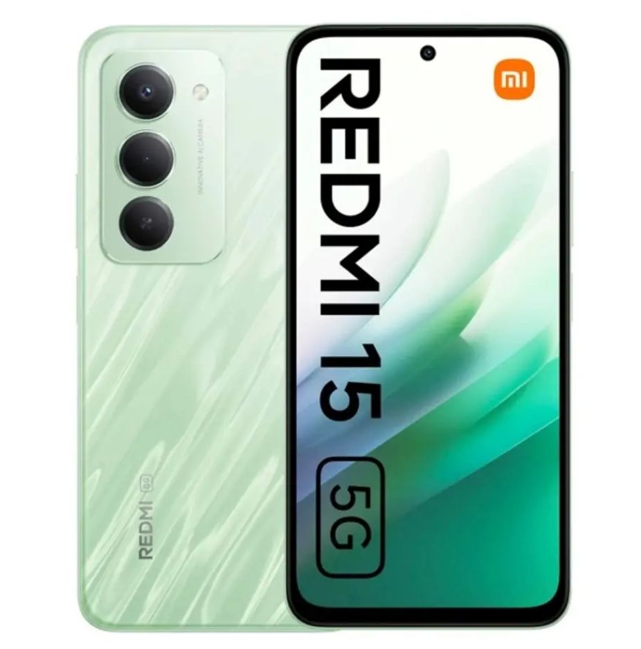 [New Arrival] XIAOMI Redmi 15 5G 256GB+16(8+8)GB 6.9" IPS LCD 144Hz Display Dual SIM(Hybrid Tray) 50MP Camera 7000mAh Battery 33W Fast Charge IP64 Rated Snapdragon 6s Gen 3 SoC AI Smartphone