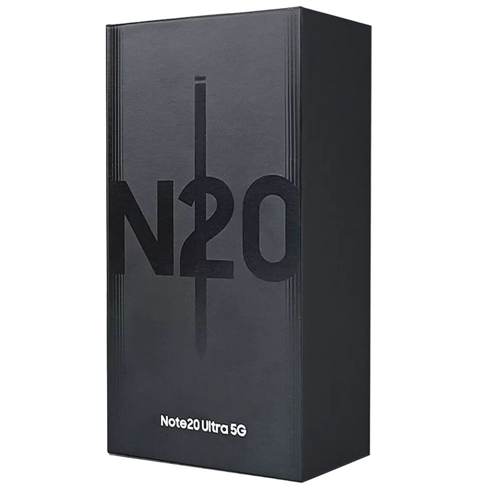 Samsung Galaxy Note 20 Ultra/ 5G/ 12GB RAM +128GB ROM/ Duos(One Physical Sim Plus E Sim)/ Battety 4500 mAh/ Original S-Pen/ Color-BLACK