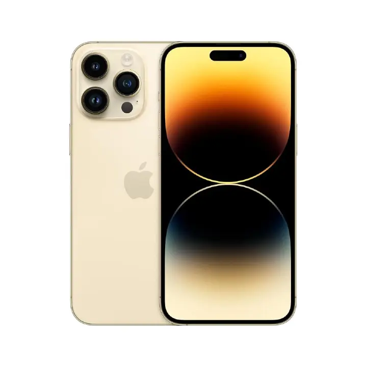 IPHONE 14 PRO, 6GB + 256GB, Display 6.1 OLED, 120Hz, 3200mAh Battery, Main & Front Camera: 48MP, 12MP, Processor: Apple A16 Bionic, GOLD COLOR