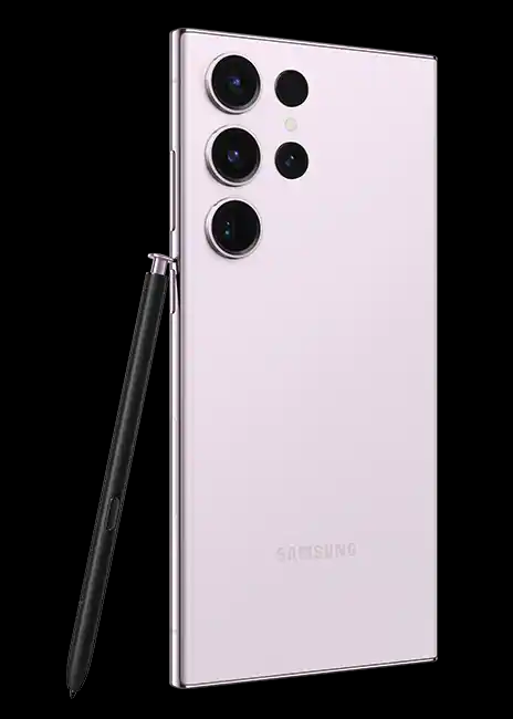Samsung Galaxy s23 ultra 5G, 12GB RAM+256GB ROM, Display 6.8-inch, Battery 5,000 mAh, Dual SIM, Processor: Snapdragon 8, Network 5G - LAVENDER