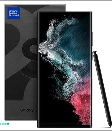 Samsung Galaxy S22 Ultra 5G: 08GB RAM 128GB, Built-in S-Pen, Dual SIM: Physical + eSIM, 5000mAh Battery, 108MP Camera 100× Space