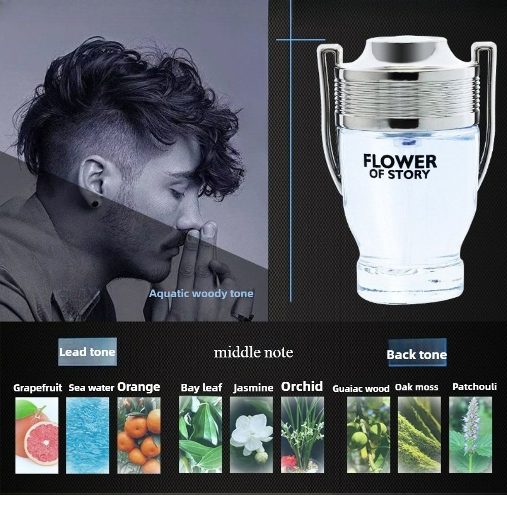 4PCS Men Perfume Set 4 Differents Fragrances Long Lasting Men's Perfumes Deodorants Woody and Floral Fruit Scent Classic Cologne Set Ideal for Showcasing Personal Charm