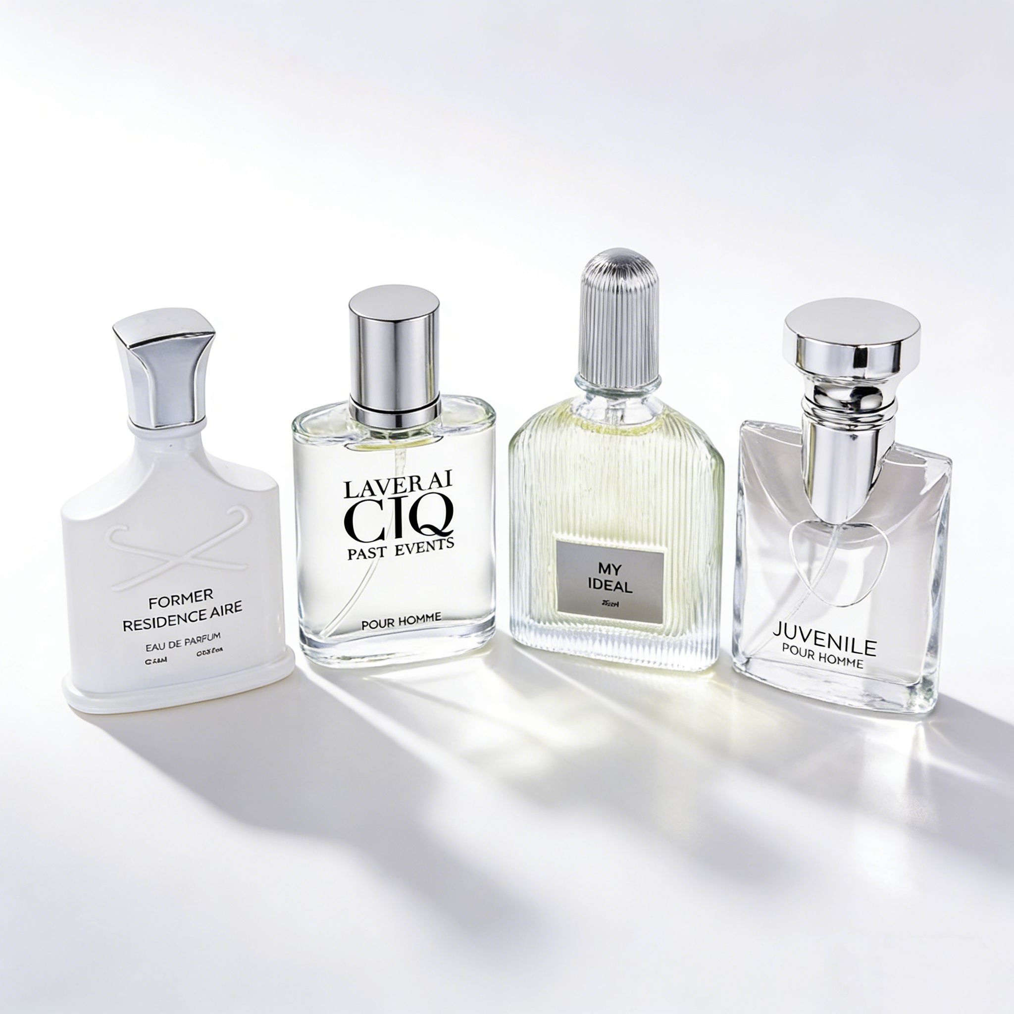 4PCS Men Perfume Set 4 Different Fragrances Long-Lasting Men's Perfumes Set Classic Flowers Eau de Parfum Gift Box Deodorants Valentine's Day Ideal Gift For Him