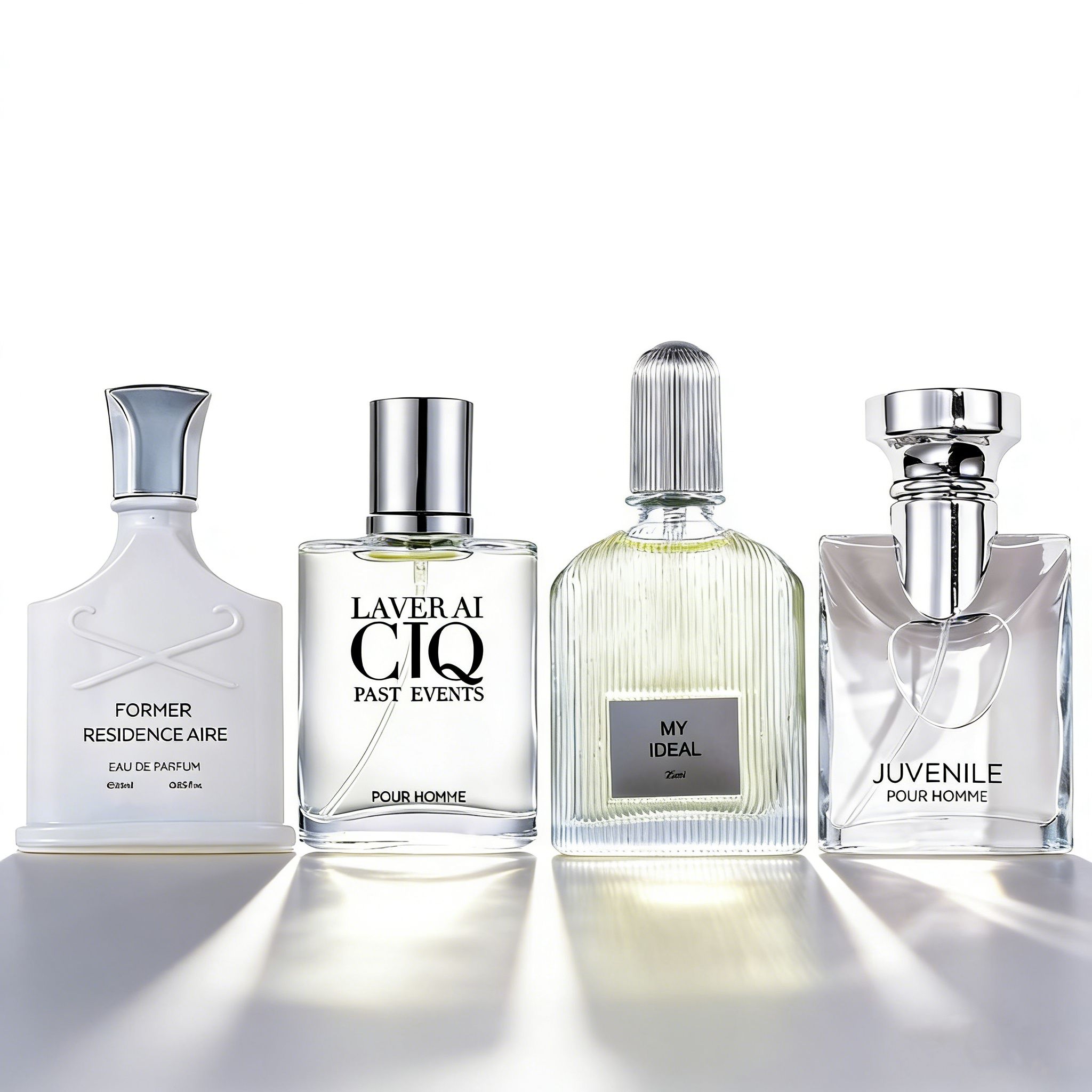 4PCS Men Perfume Set 4 Different Fragrances Long-Lasting Men's Perfumes Set Classic Flowers Eau de Parfum Gift Box Deodorants Valentine's Day Ideal Gift For Him