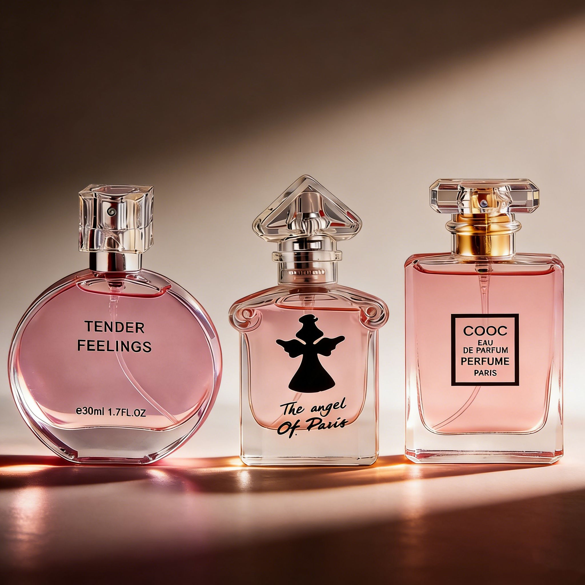 3PCS Ladies Perfume Set Eau De Parfum Gift Box Women Perfumes Deodorants Set Long Lasting Floral Fragrances Exuding an Elegant and Charming Atmosphere Suitable for Daily Dating and Business Use