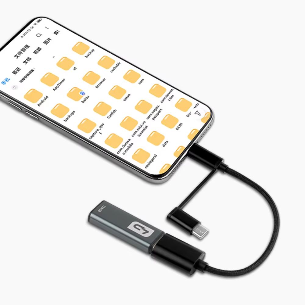 2 in 1 OTG  USB  Adapter Cable USB 3.0 to Micro USB-C Type C Data Sync Adaptor for Samsung Xiaomi Mi 9 Huawei MateBook UDisk Tablet PC