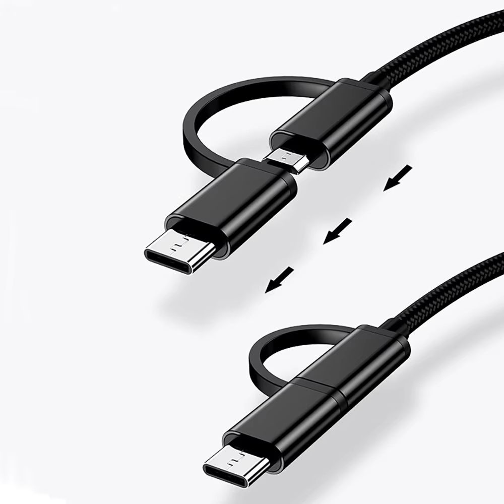 2 in 1 OTG  USB  Adapter Cable USB 3.0 to Micro USB-C Type C Data Sync Adaptor for Samsung Xiaomi Mi 9 Huawei MateBook UDisk Tablet PC