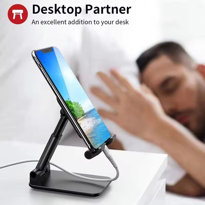 Desk Mobile Phone Holder Stand For IPhone IPad Xiaomi Adjustable Desktop Tablet Holder Universal Table Cell Phone Stand