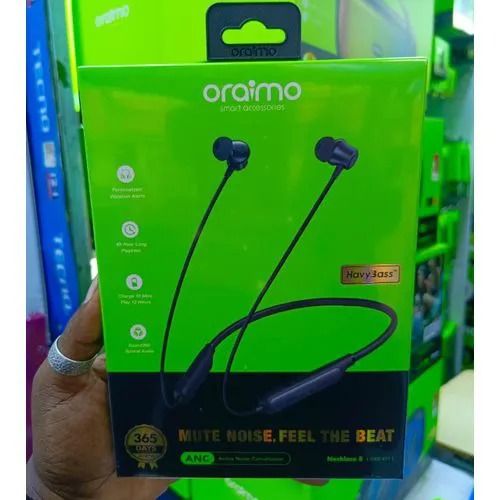 🎧 Oraimo Necklace 5 Wireless Earphones – Power Meets Performance 🎧

Enjoy premium sound with Oraimo Necklace 4 Wireless Noise-Cancelling Earphones, designed for all smartphones 📱