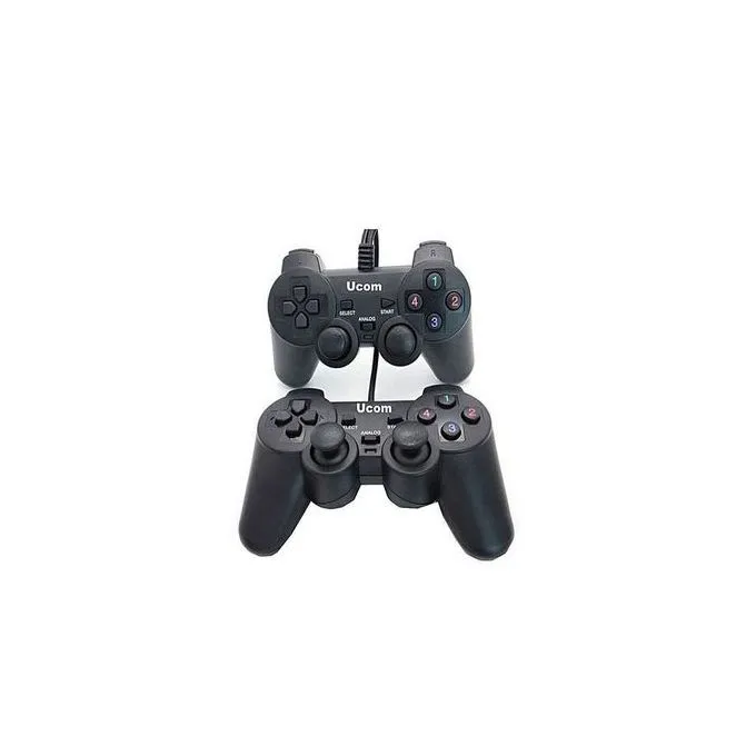 UCOM PC USB Dualshock Game Controller Twin PadUCOM PC USB Dualshock Game Controller Twin PadUCOM PC USB Dualshock Game Controller Twin PadUCOM PC USB Dualshock Game Controller Twin Pad