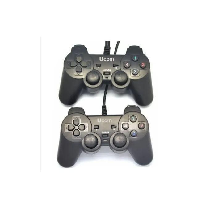 UCOM PC USB Dualshock Game Controller Twin PadUCOM PC USB Dualshock Game Controller Twin PadUCOM PC USB Dualshock Game Controller Twin PadUCOM PC USB Dualshock Game Controller Twin Pad