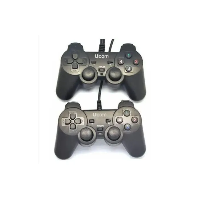 UCOM PC USB Dualshock Game Controller Twin PadUCOM PC USB Dualshock Game Controller Twin PadUCOM PC USB Dualshock Game Controller Twin PadUCOM PC USB Dualshock Game Controller Twin Pad