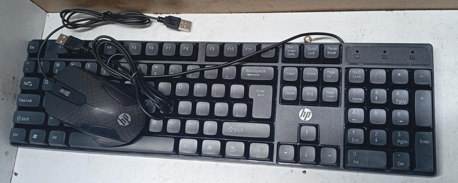 HPWired Keyboard and Mouse Set for Business, Office, and Home Use – Compatible with Windows PC & Laptop (Black)HP Wired Keyboard and Mouse Set for Business, Office, and Home Use – Compatible with