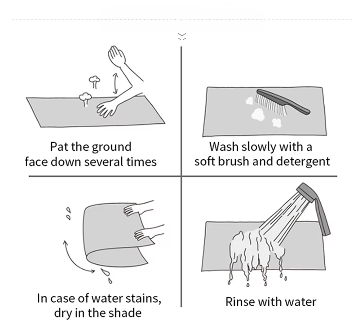 2-Piece Rug Set Non-Slip Kitchen  - Simple Line Design Water Absorbent, Oil & Stain Resistant Rubber Backing Floor Mats for Home Decor