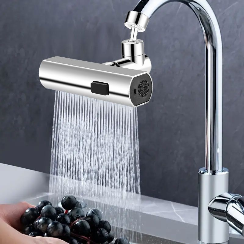 Waterfall Kitchen Faucet Splash Proof Device Flying Rain Water Outlet Universal Rotating Aerator Booster Extension Water faucet