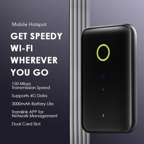 Original Oraimo MiFi Hotspot Elf 2 High-Speed 4G Portable WiFi.