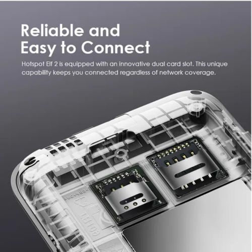 Original Oraimo MiFi Hotspot Elf 2 High-Speed 4G Portable WiFi.