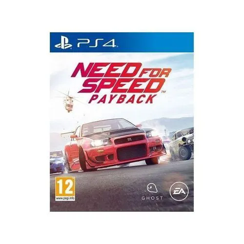 Original PS4 Need for Speed Payback Full Version Street Racing Game for PlayStation 4 with Open-World Action, Customizable Cars, High-Speed Police Chases, Online Events, Story Campaign.