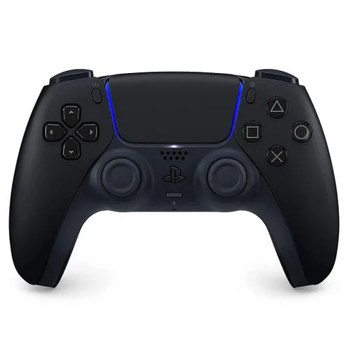 Original PS5 Wireless Controller DualSense Midnight Black with Adaptive Triggers, Haptic Feedback, Built-In Microphone, Motion Sensors, Fast USB-C Charging, and Precision Joysticks for Next-Gen Gaming