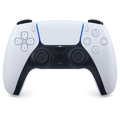 Original PS5 Wireless Controller DualSense Glacier White with Advanced Haptic Feedback, Adaptive Triggers, Voice Input, Motion Sensors, USB-C Fast Charging, Superior Next-Gen controller