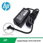 Fast Charging Genuine HP 65W Blue Pin Charger for HP EliteBook 820 840 850 G1 G2 G3 ProBook 430 440 450 470 Pavilion 14 15 Envy 14 15 Compaq 610 615 620 625 Laptop Adapter with Power Cable