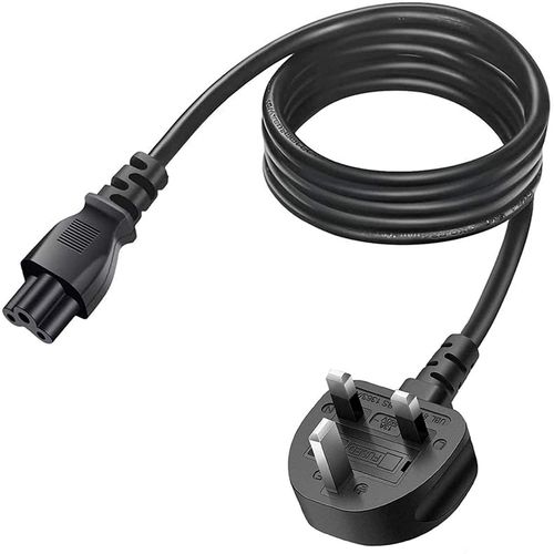 Top Quality Flower Cable for Laptop Power Adapters | Cloverleaf Power Cord | Universal 3-Pin AC Cable for HP Dell Lenovo Acer Asus Chargers | Durable, Safe, Heat Resistant Laptop Power Cable Kenya