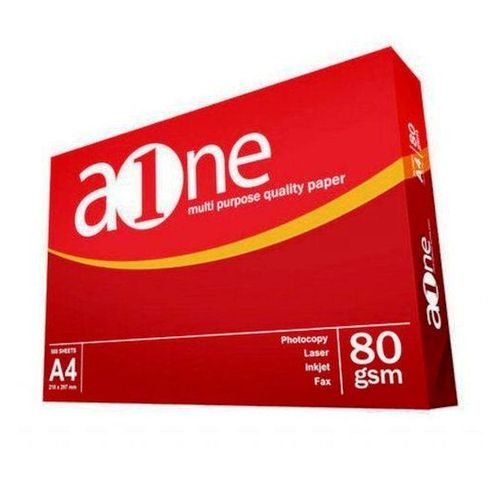 Aone A4 Copy Paper 500 Sheets Ream | High Quality Printing Paper | Smooth Bright White | Office School Home Use | Compatible with Inkjet Laser Printers Photocopiers Kenya